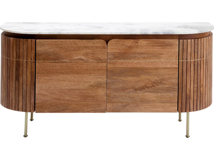 GRACE - Solid wood sideboard with doors _ KARE Design